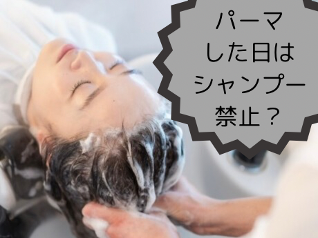 パーマした日はシャンプーしないほうが良いの？を解説します